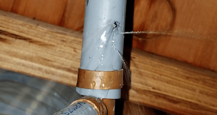 Polybutylene Pipe Leak